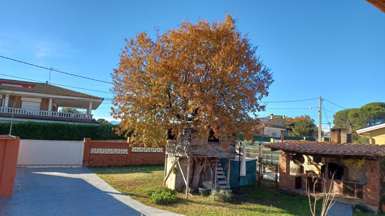 Vila Piscina De Sal Barbacoa Wifi, Parking Gratis, 3 Min Pga Casa El Roble Girona Exteriér fotografie