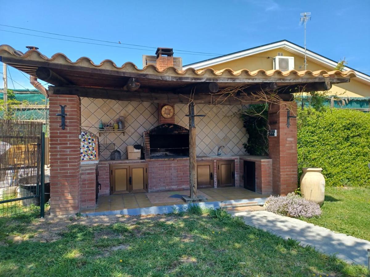 Vila Piscina De Sal Barbacoa Wifi, Parking Gratis, 3 Min Pga Casa El Roble Girona Exteriér fotografie